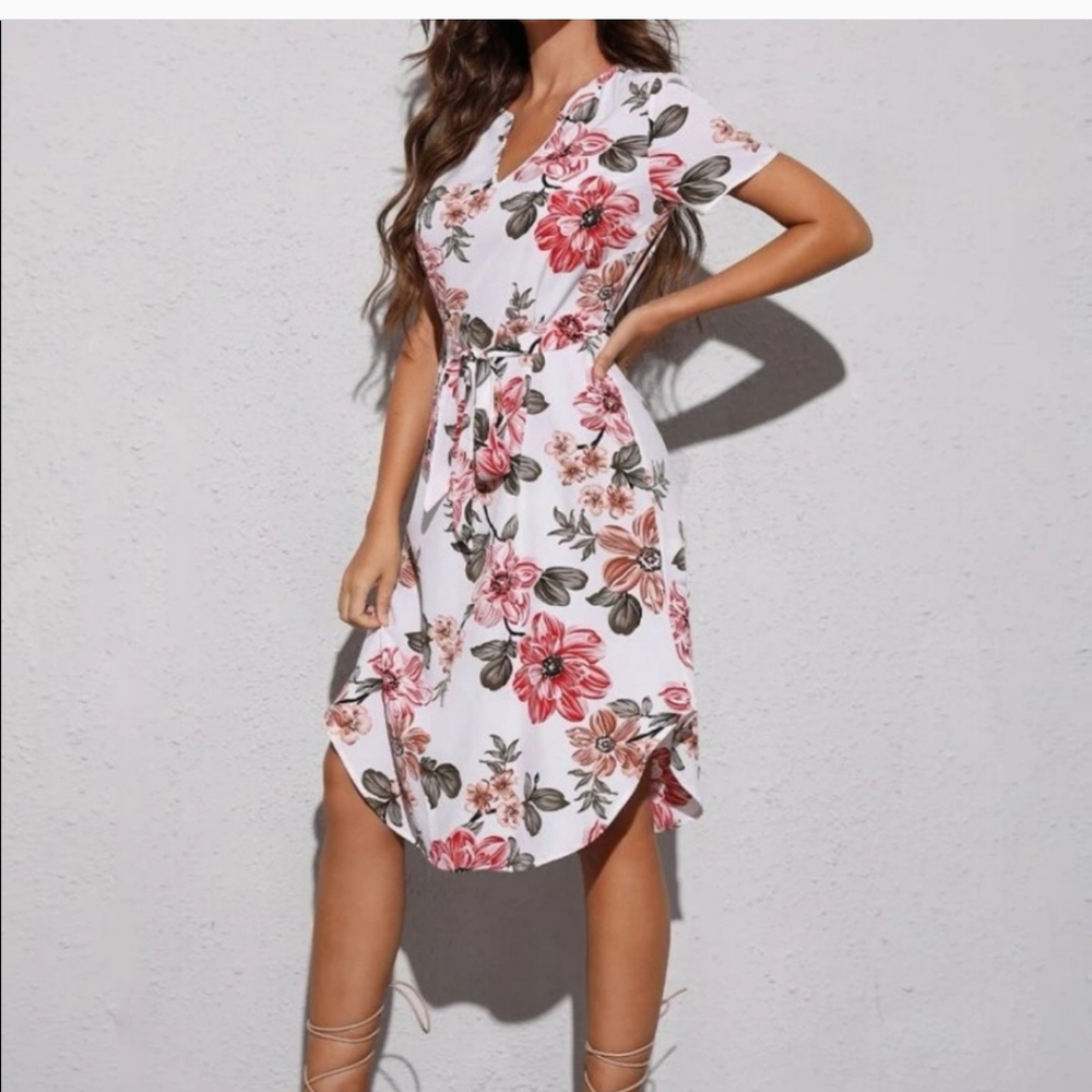 Belt dress